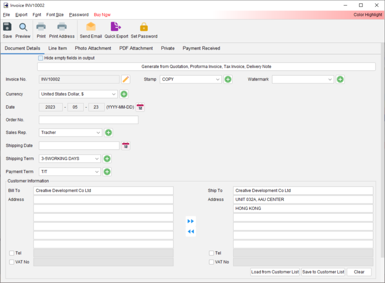 create-invoice